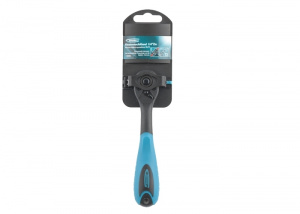 Ключ-трещотка 1/4", 72 зуба, Comfort, с быстрым сбросом, CrV, 2-х комп. рукоятка GROSS