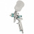 Краскораспылитель AG 810 HVLP,гравитационный,сопло 0,8 мм и 1 мм Stels