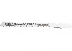 Полотна для электролобзика по дереву, 3 шт. T244D, 75 x 4мм, HCS MATRIX Professional.