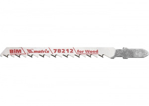 Полотна для электролобзика по дереву, 3 шт. T101DF, 75 x 4мм, Bimetal MATRIX Professional.