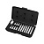 Набор бит TORX, хвостовик-шестигранник, 10 мм, CrV, 15 предм. STELS